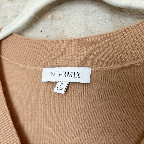 Intermix Elroy V-Neck Cashmere Sweater - Picture 4 of 6